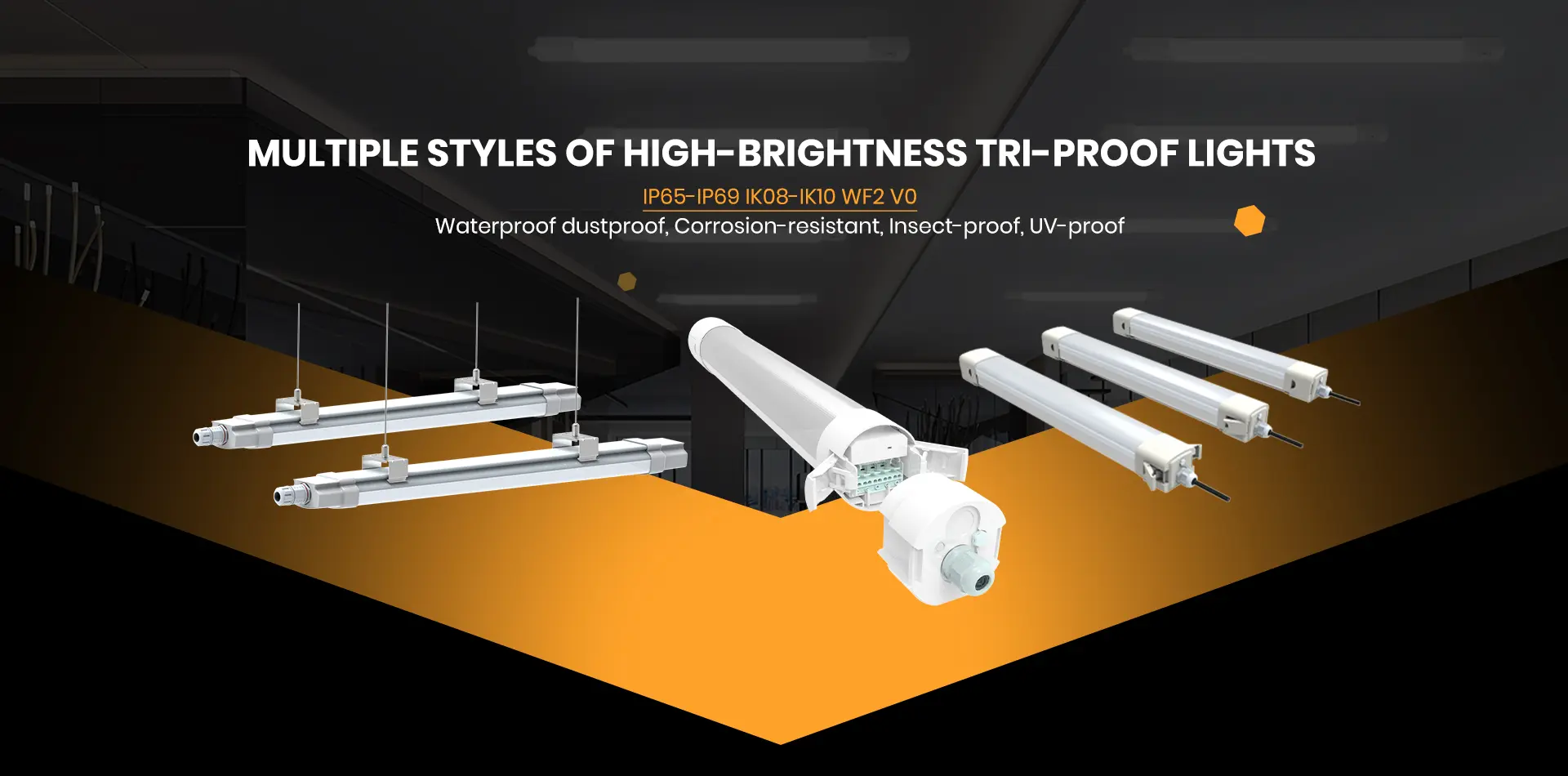 PC Full Plastic IP65 IK08; Waterproof