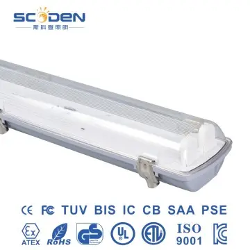PC/ABS+PC material high lumen dual-tube triple-proof lamp